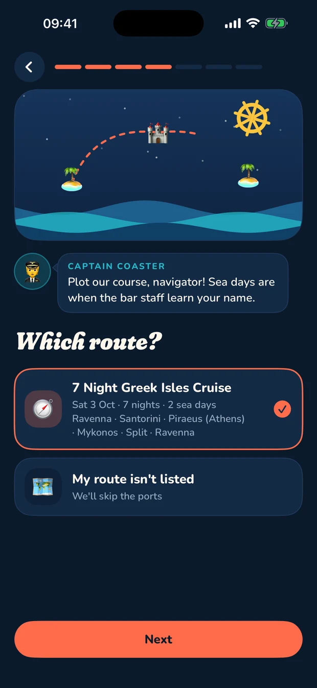 Choosing the 7 Night Greek Isles route
